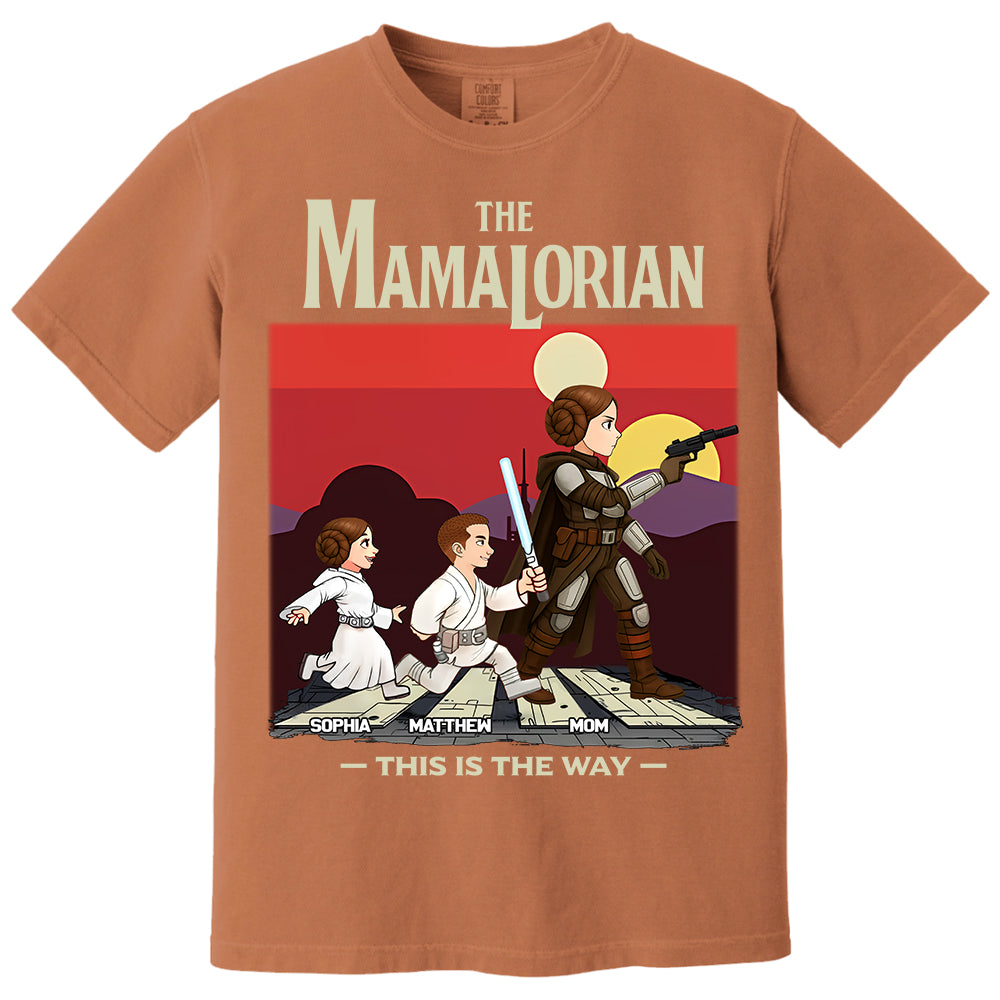 The Mamalorian This Is The Way - Personalized Shirt For Mom vr2 Do99