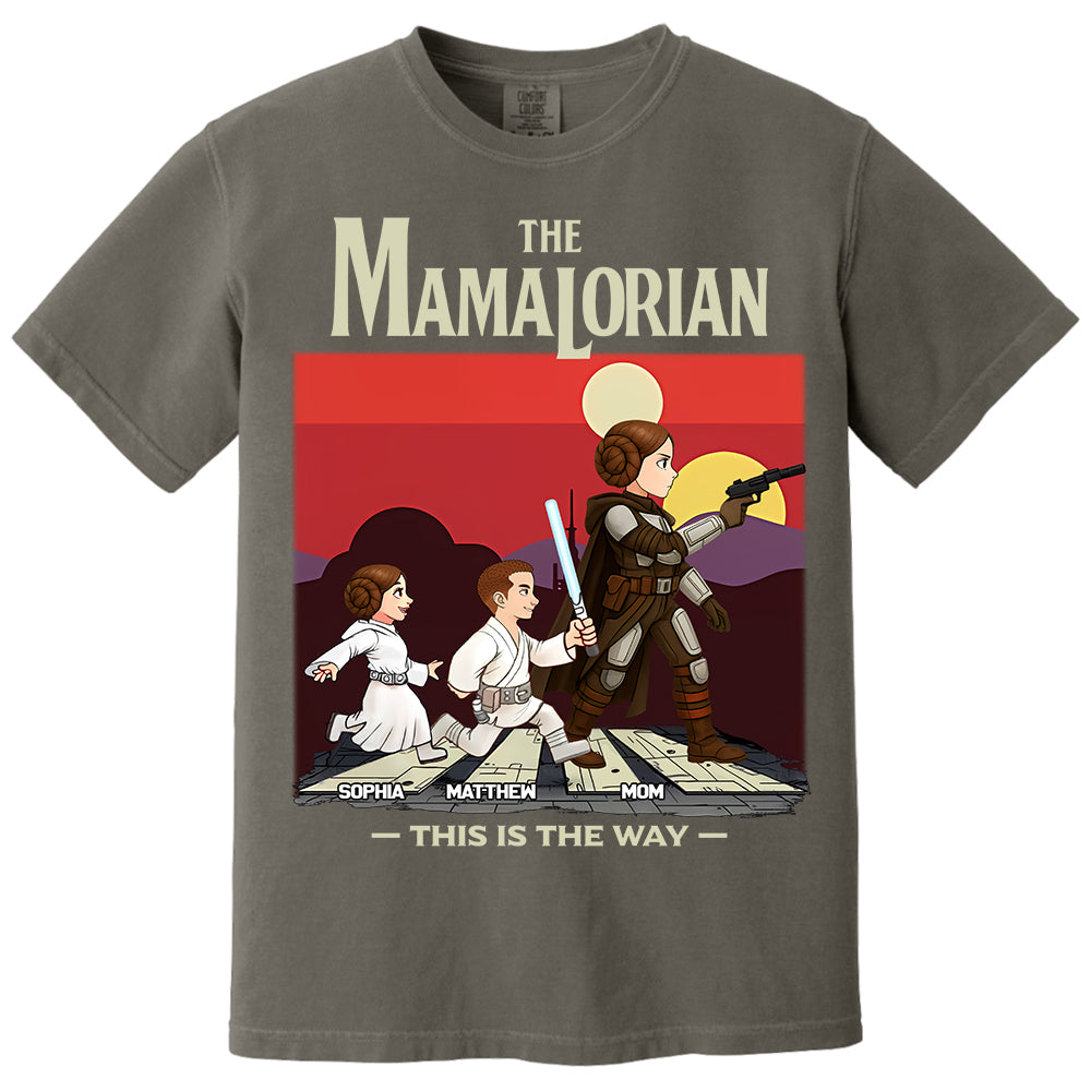 The Mamalorian This Is The Way - Personalized Shirt For Mom vr2 Do99