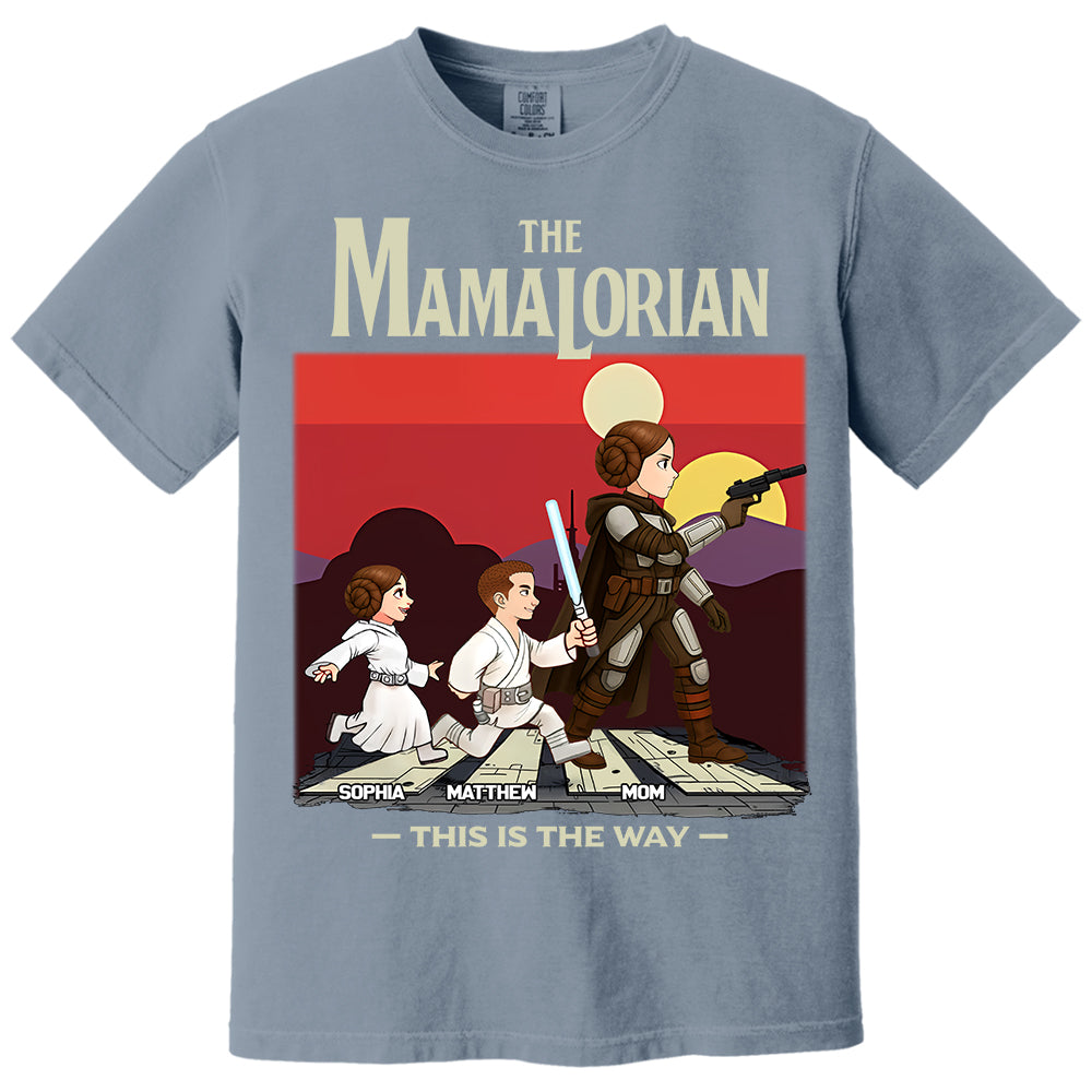 The Mamalorian This Is The Way - Personalized Shirt For Mom vr2 Do99