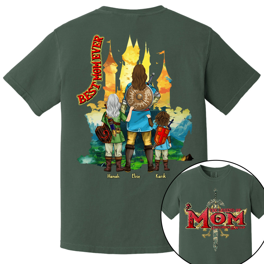 Custom The Legend of Mom Echoes of Wisdom Shirt - Best Mom Ever - Mother's Day 2025 Personalized Shirt Nh00