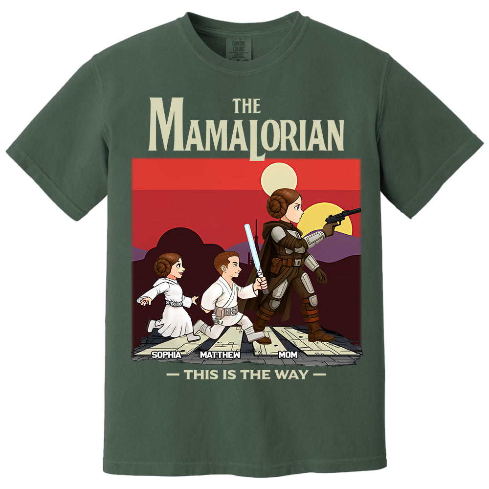The Mamalorian This Is The Way - Personalized Shirt For Mom vr2 Do99