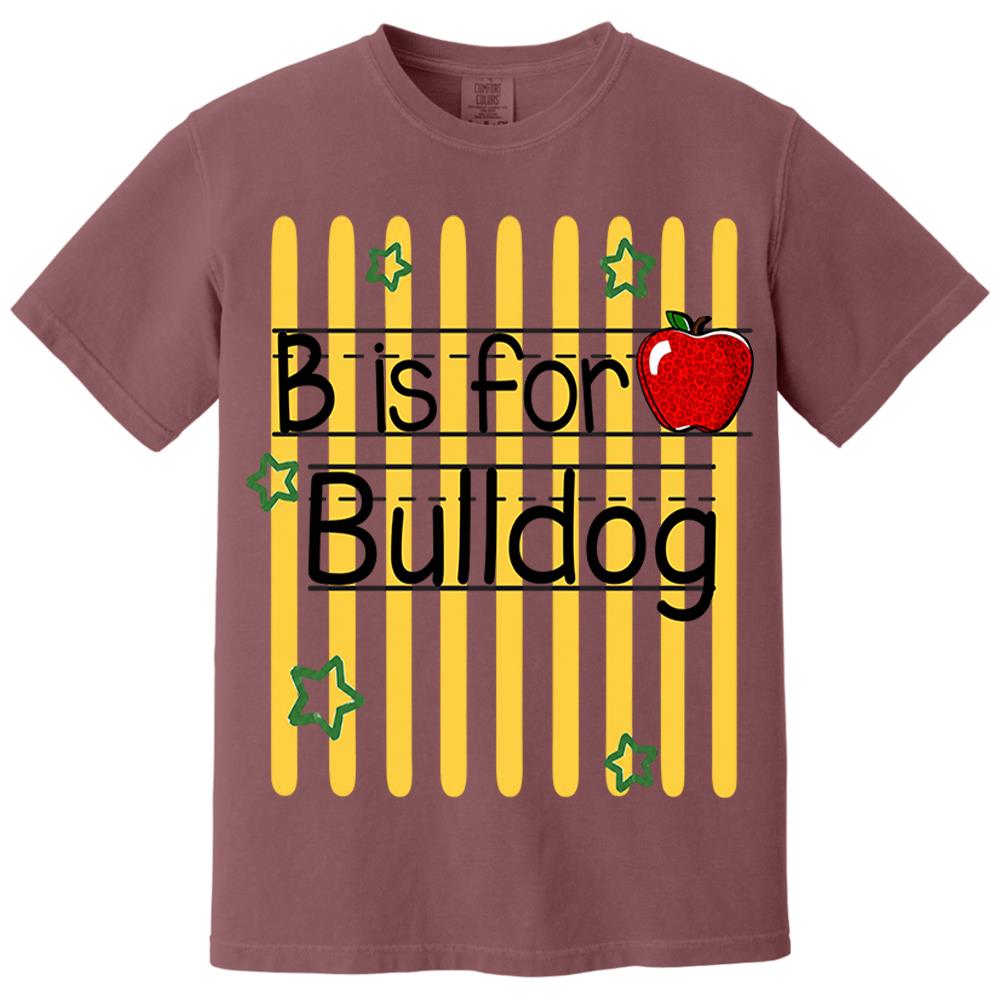 Nh00-Personalized Retro Stripe School Mascot Custom Apple Name Teacher T-Shirt, Custom Gifts For Teacher Nh00-01.08.2026