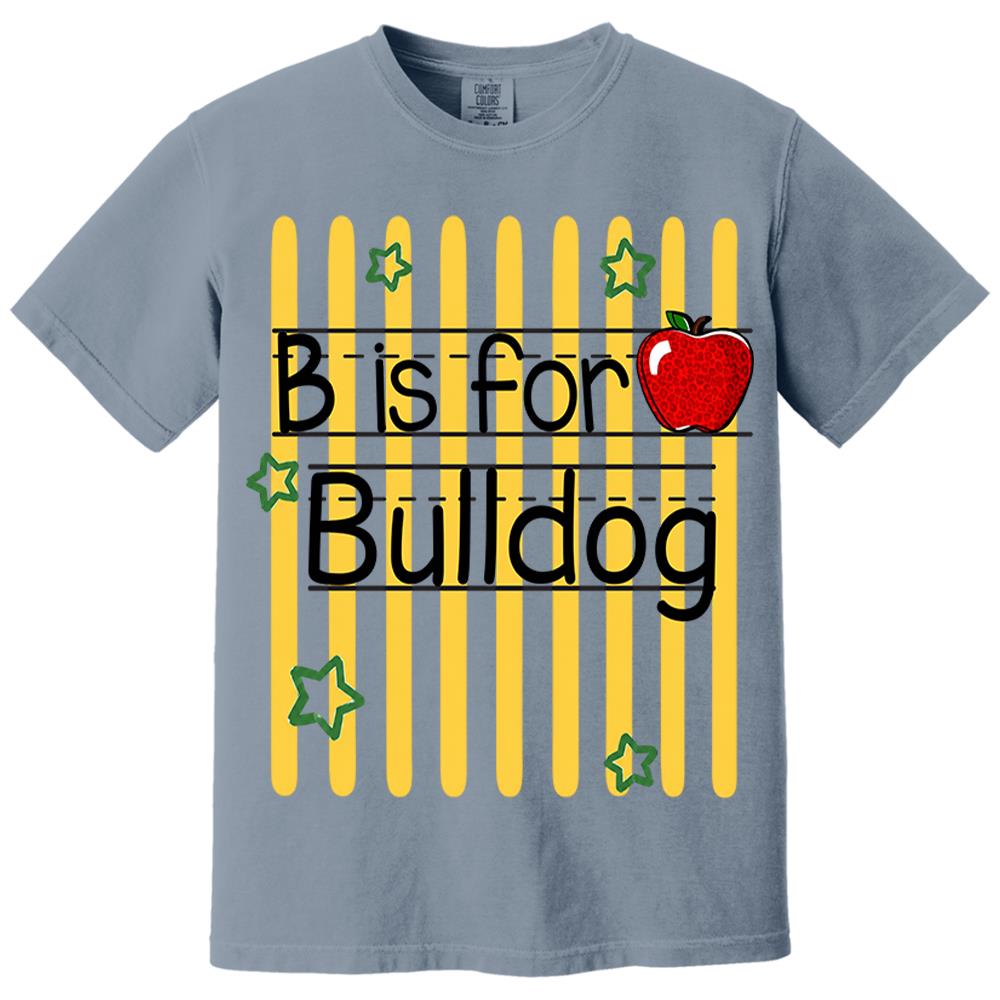 Nh00-Personalized Retro Stripe School Mascot Custom Apple Name Teacher T-Shirt, Custom Gifts For Teacher Nh00-01.08.2026