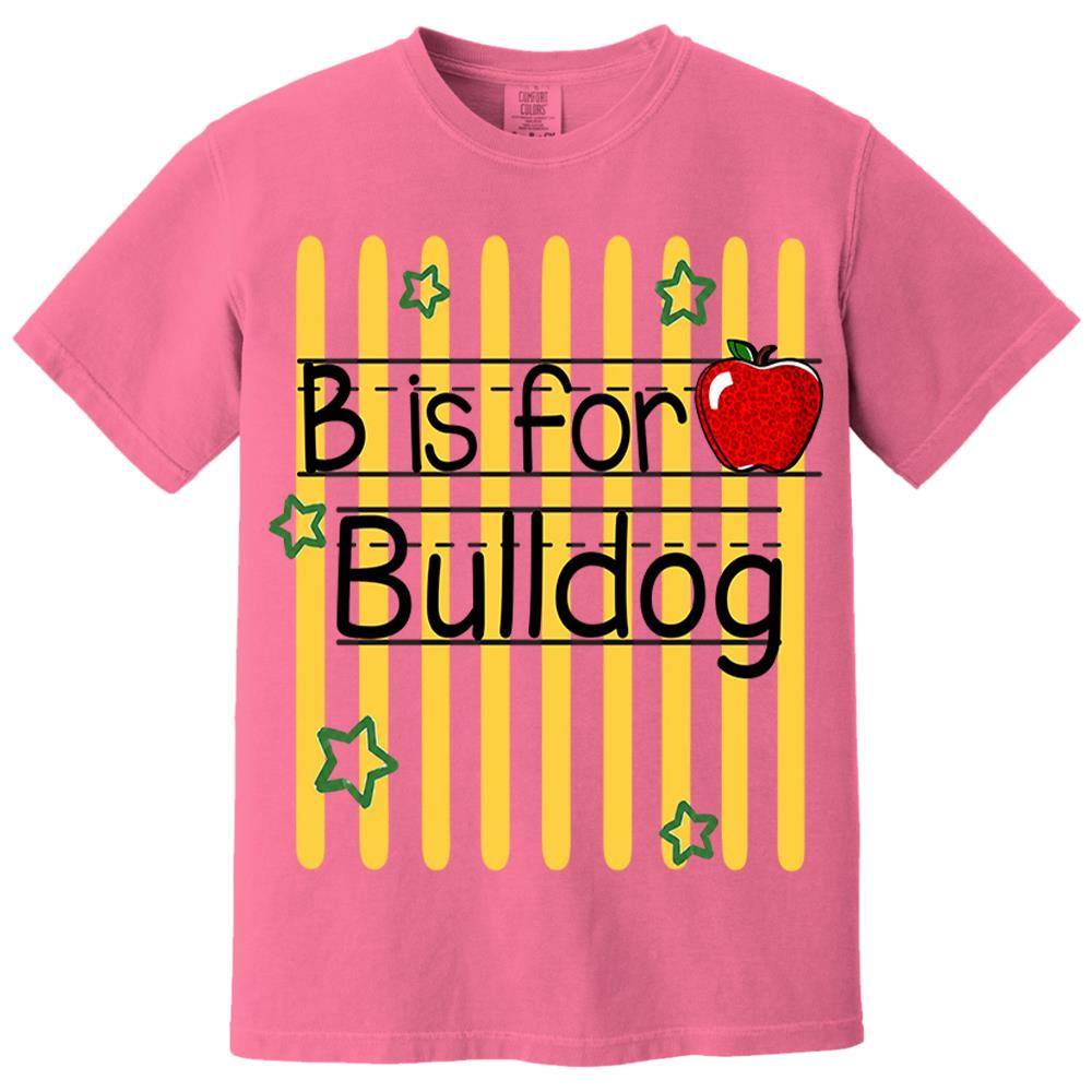 Nh00-Personalized Retro Stripe School Mascot Custom Apple Name Teacher T-Shirt, Custom Gifts For Teacher Nh00-01.08.2026