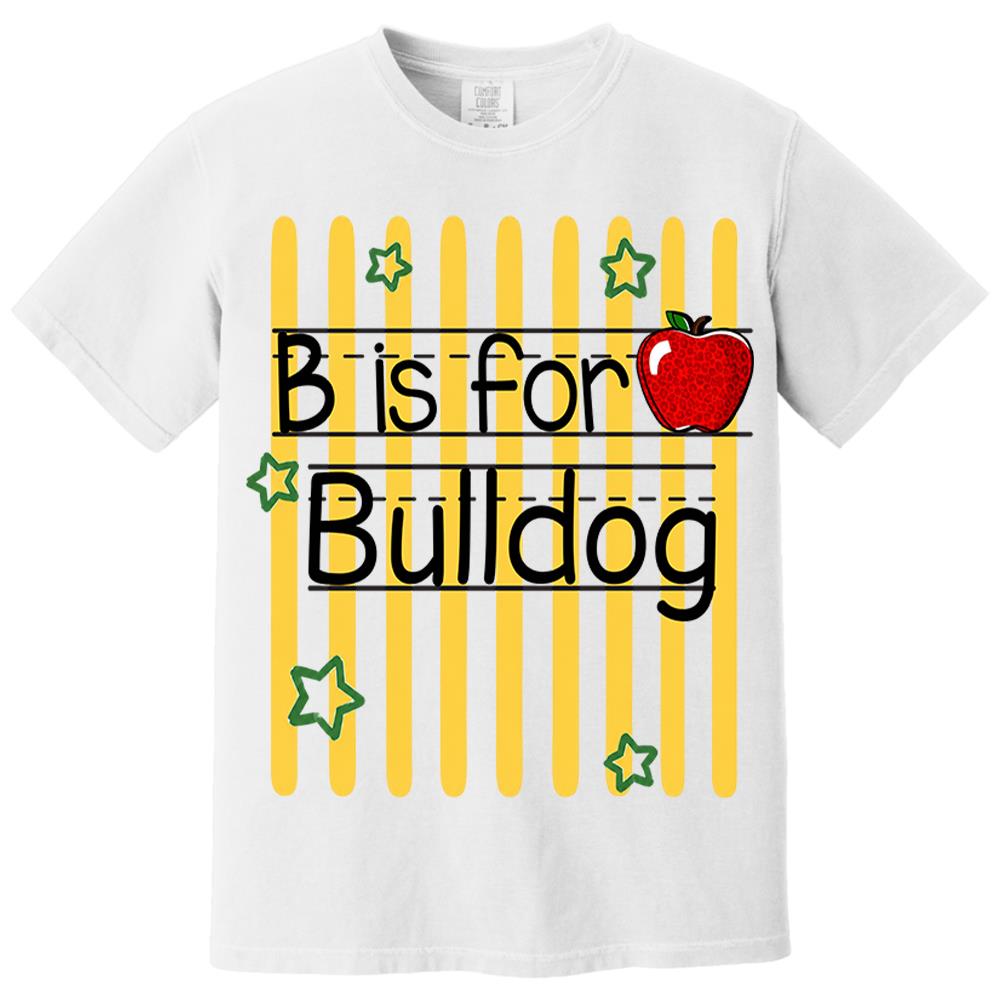 Nh00-Personalized Retro Stripe School Mascot Custom Apple Name Teacher T-Shirt, Custom Gifts For Teacher Nh00-01.08.2026