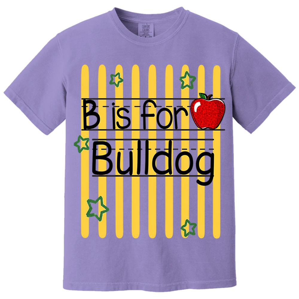 Nh00-Personalized Retro Stripe School Mascot Custom Apple Name Teacher T-Shirt, Custom Gifts For Teacher Nh00-01.08.2026