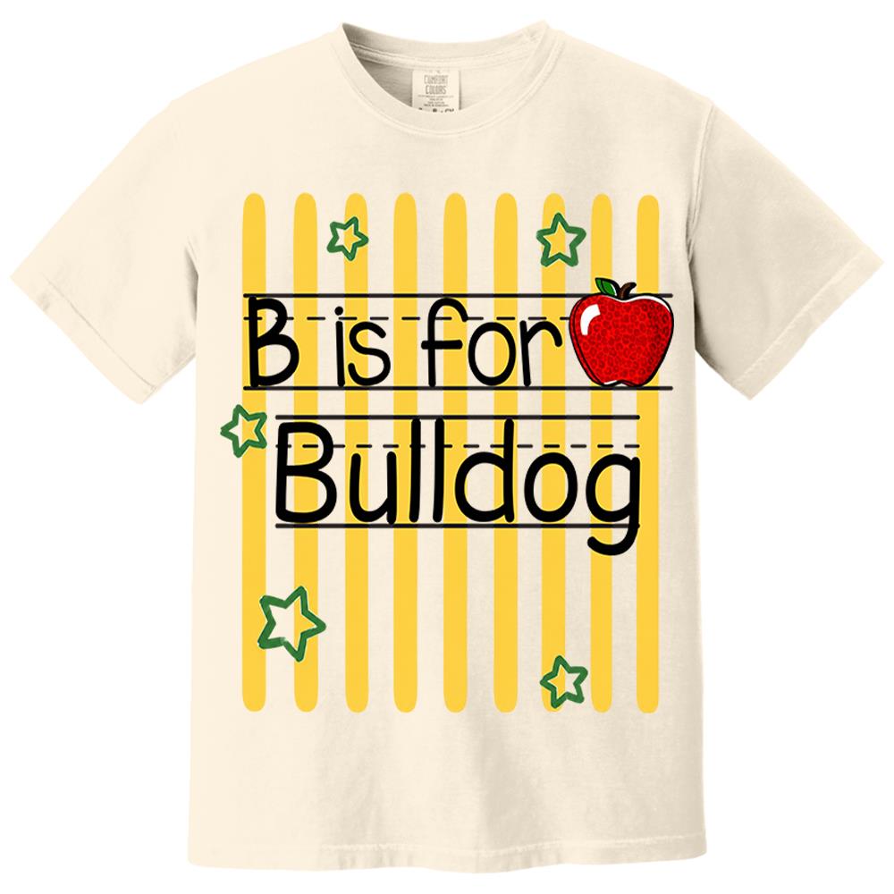 Nh00-Personalized Retro Stripe School Mascot Custom Apple Name Teacher T-Shirt, Custom Gifts For Teacher Nh00-01.08.2026