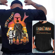 Best Dad Ever - The Dadalorian Personalized Shirt Gift For Dad Pt99