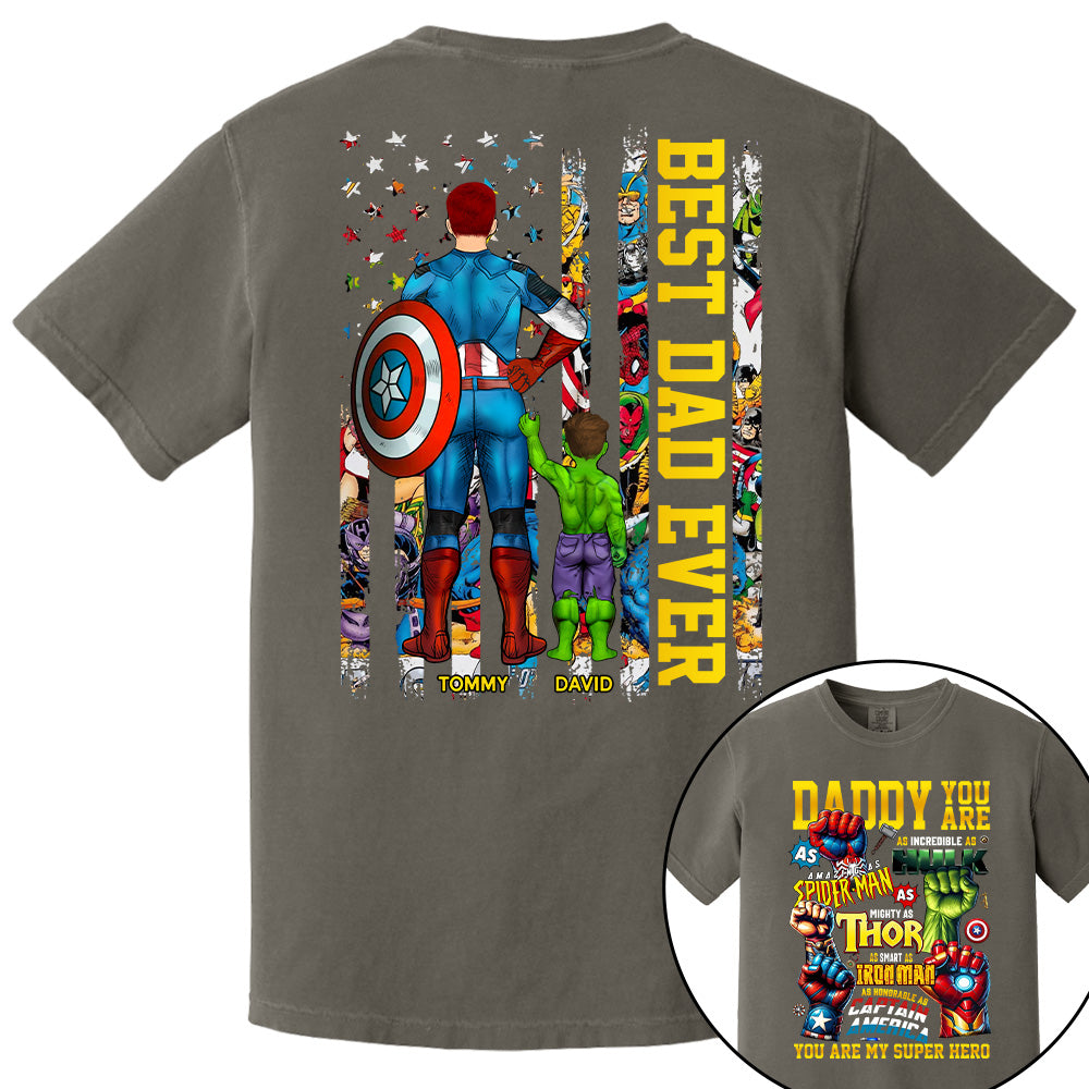 Daddy You Are, Best Dad Ever, Personalized Shirt, Custom Father's Day Gift 2025 T1807 Pt99