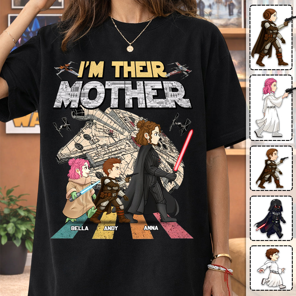 I Am Their Mother - Personalized Shirt - Gift For Mom, Mother's Day T1807 Hv01