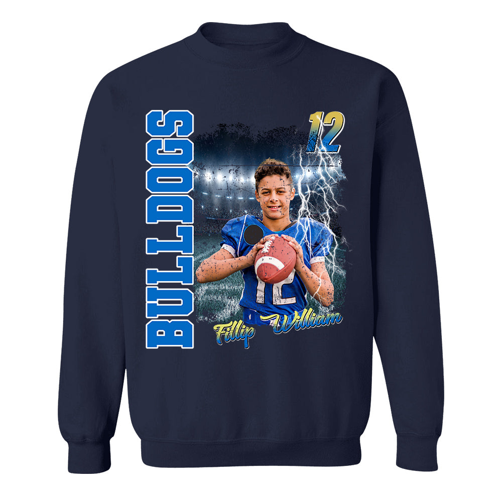 Football Personalized Shirt Custom Photo And Team Name, Custom Bootleg Rap Tee Football Nh00