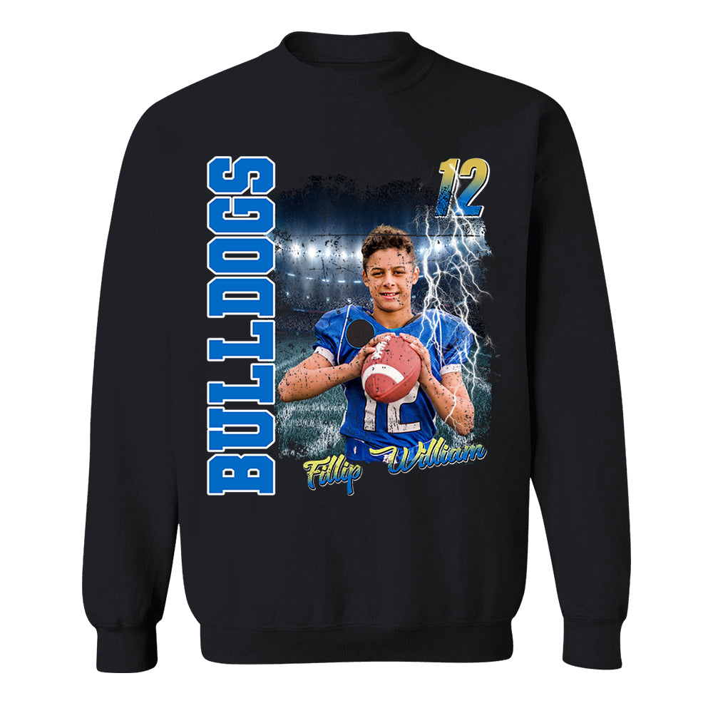 Football Personalized Shirt Custom Photo And Team Name, Custom Bootleg Rap Tee Football Nh00