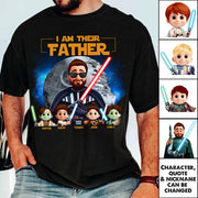 I Am Their Father - Custom Father's Day Shirt with Kids’ Name Vr2 Nh00