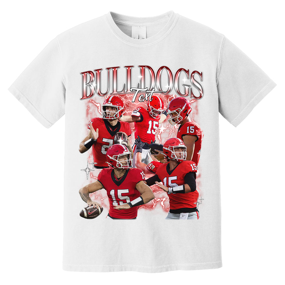 Custom Game Day Bootleg Shirts - Personalized American Football Bootleg Shirt For Football Lovers