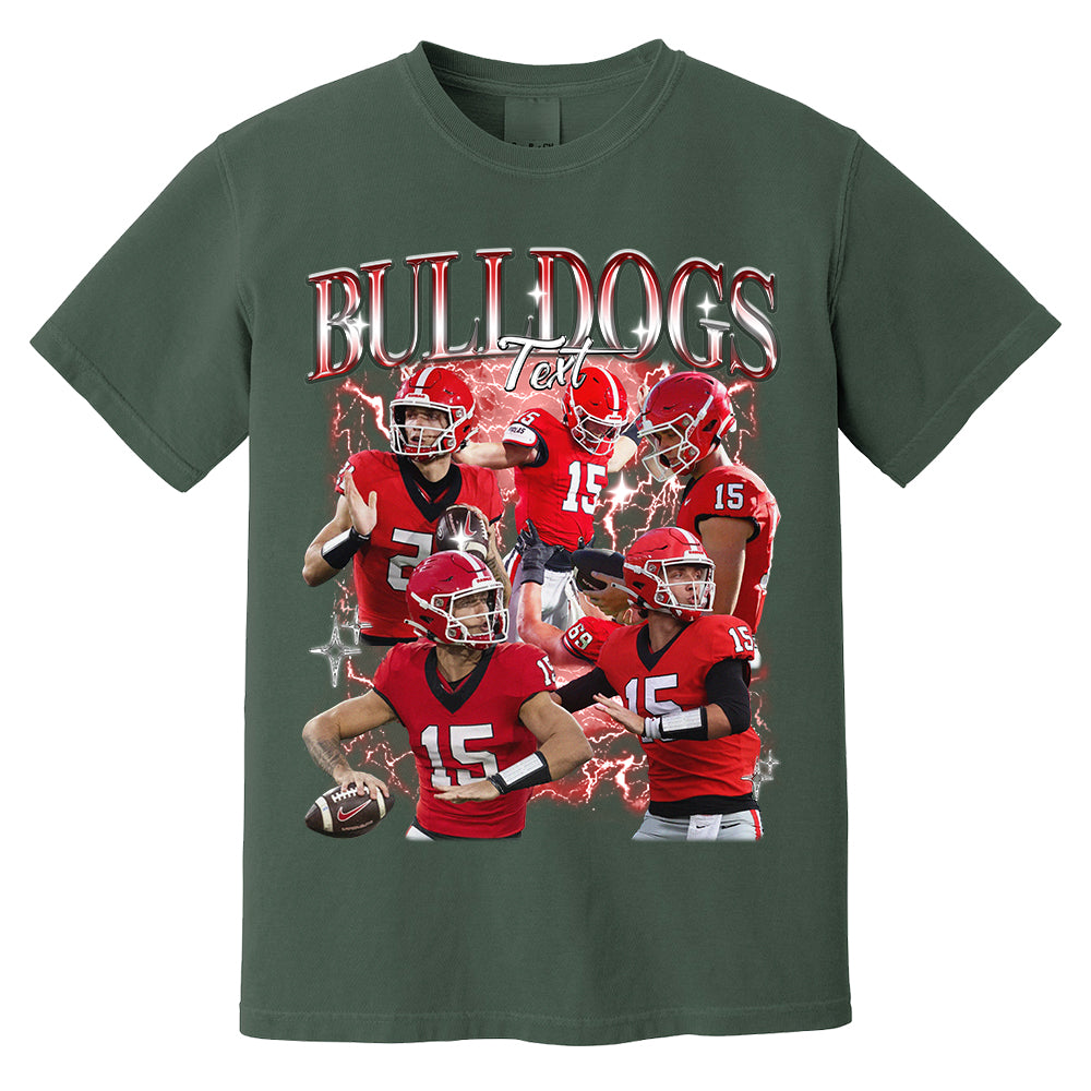 Custom Game Day Bootleg Shirts - Personalized American Football Bootleg Shirt For Football Lovers