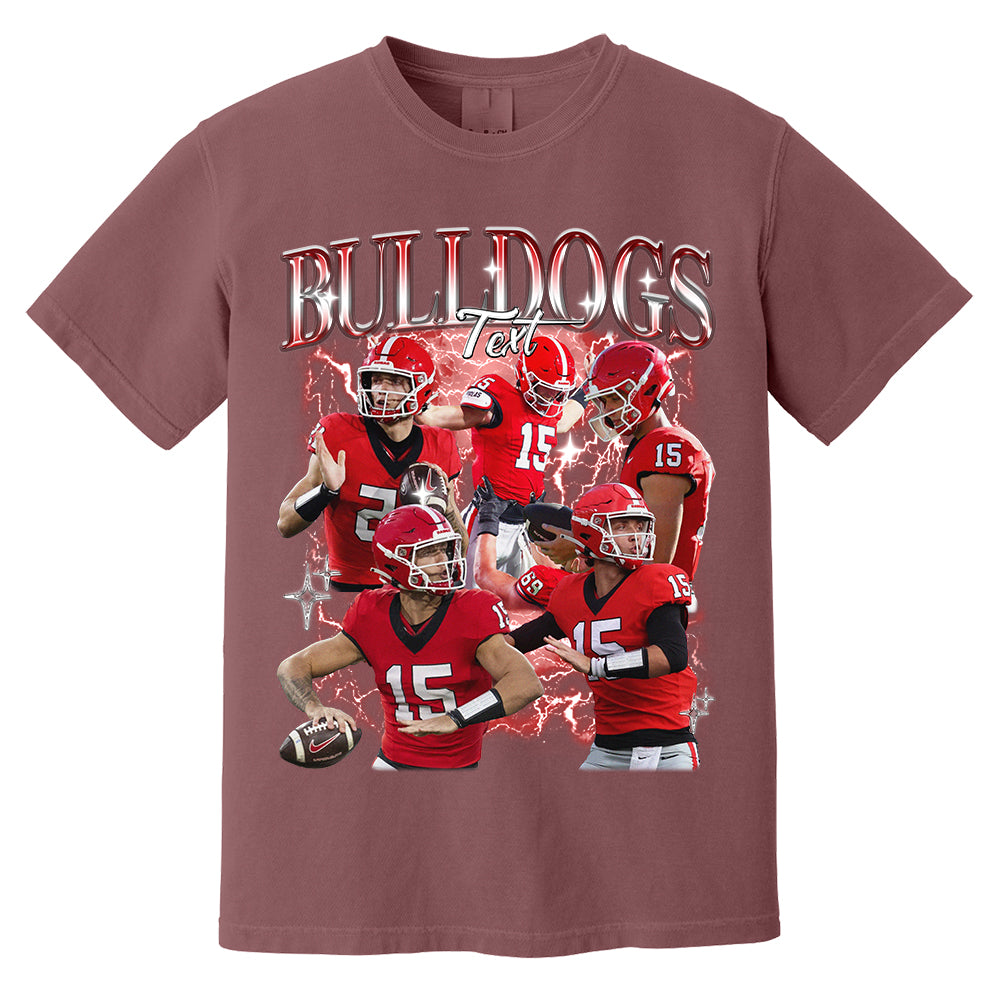 Custom Game Day Bootleg Shirts - Personalized American Football Bootleg Shirt For Football Lovers