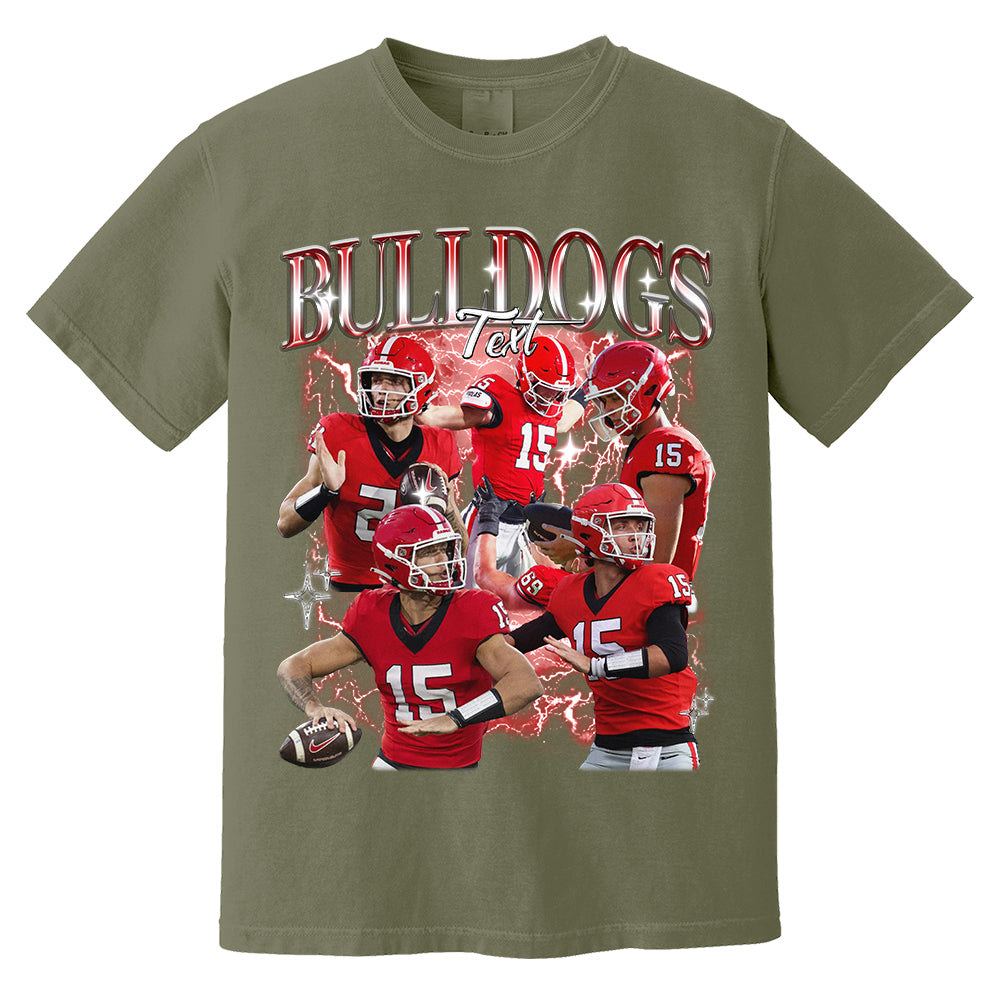 Custom Game Day Bootleg Shirts - Personalized American Football Bootleg Shirt For Football Lovers