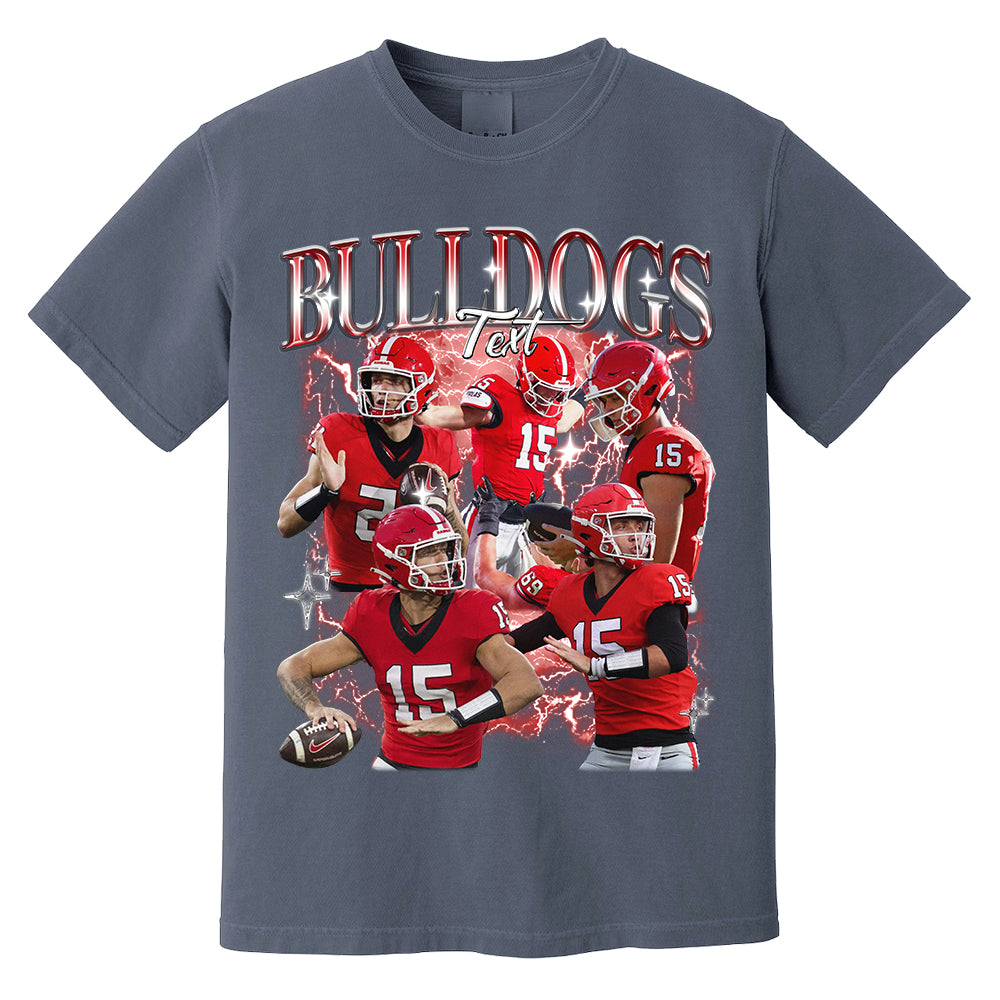 Custom Game Day Bootleg Shirts - Personalized American Football Bootleg Shirt For Football Lovers