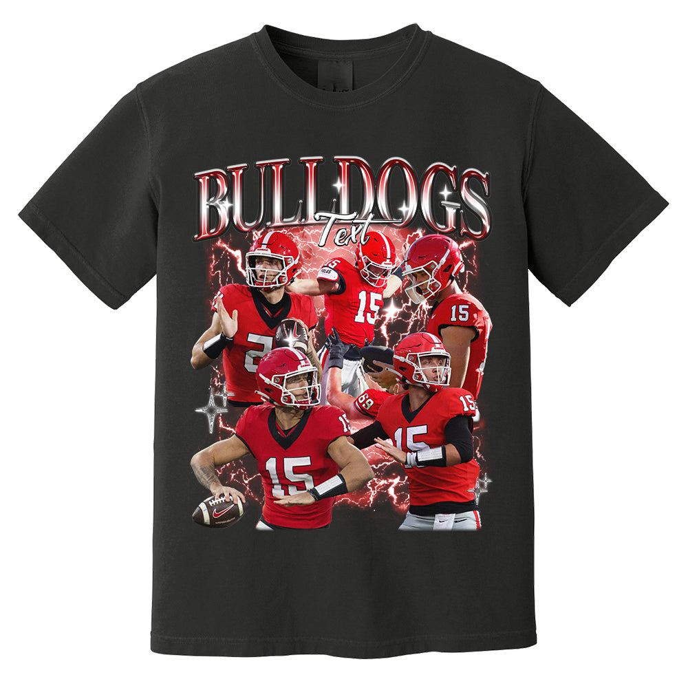 Custom Game Day Bootleg Shirts - Personalized American Football Bootleg Shirt For Football Lovers