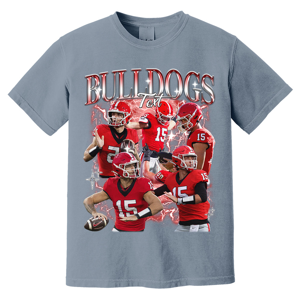 Custom Game Day Bootleg Shirts - Personalized American Football Bootleg Shirt For Football Lovers