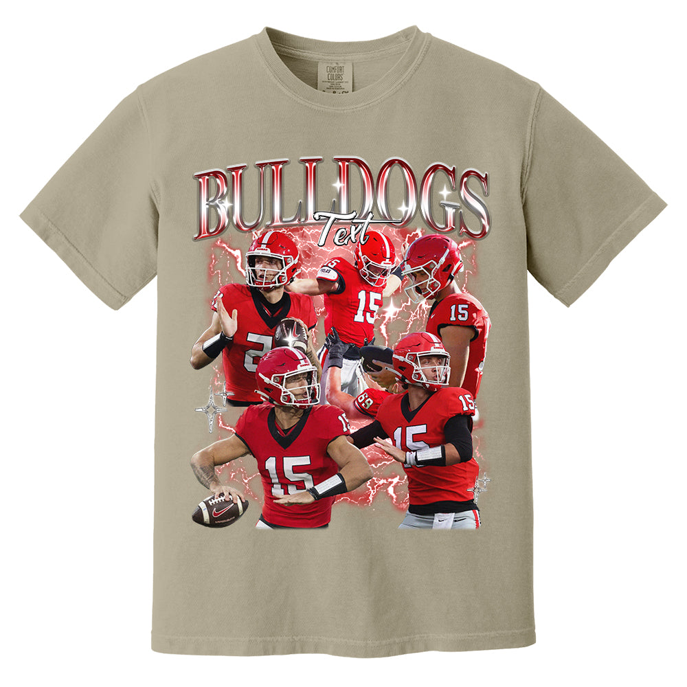 Custom Game Day Bootleg Shirts - Personalized American Football Bootleg Shirt For Football Lovers