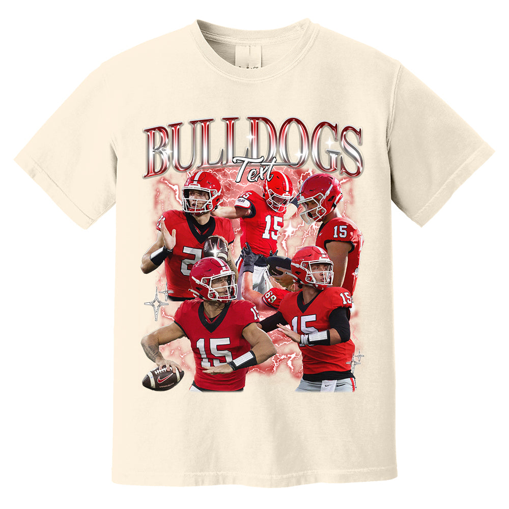 Custom Game Day Bootleg Shirts - Personalized American Football Bootleg Shirt For Football Lovers