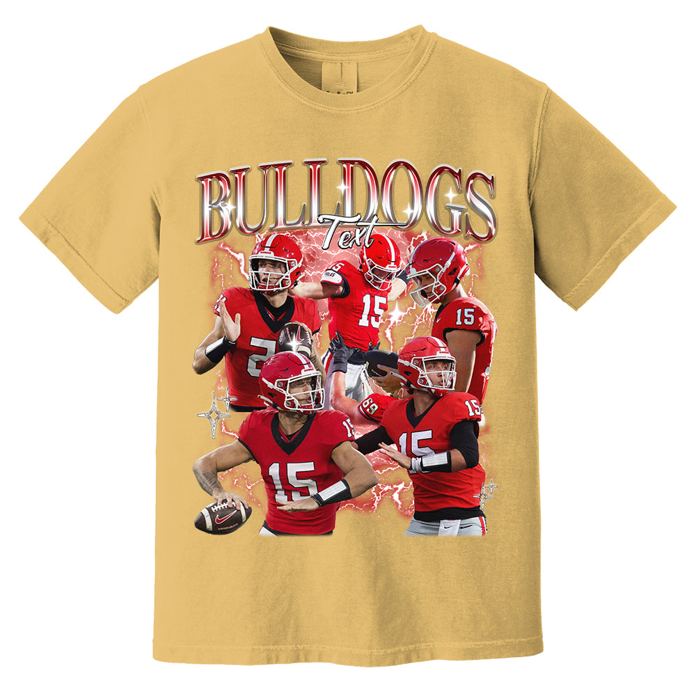 Custom Game Day Bootleg Shirts - Personalized American Football Bootleg Shirt For Football Lovers