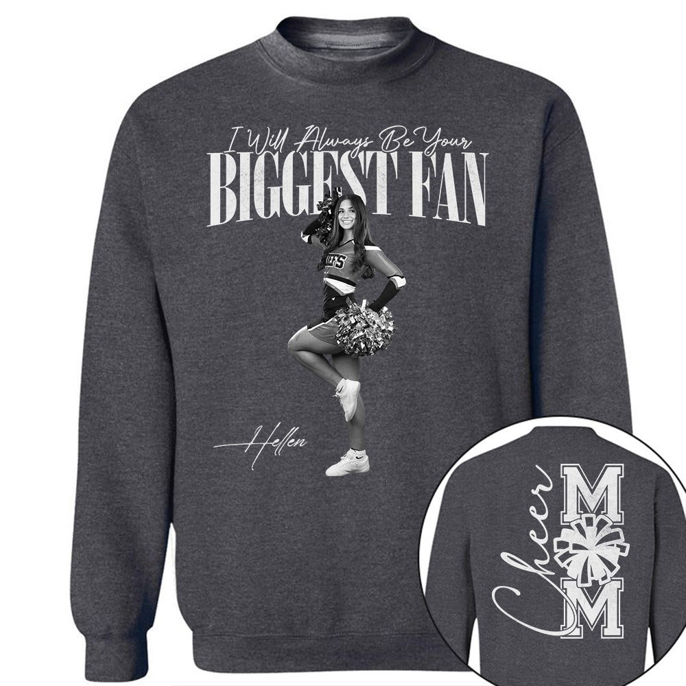 I'll Always Be Your Biggest Fan - Washed Tee Retro Bootleg Shirt For Cheerleading Vr2 Na02 Do99