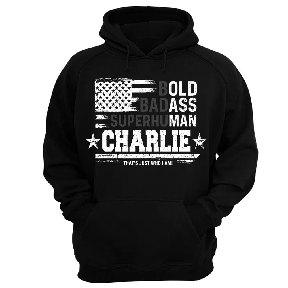 Personalized Dad Bold Badass Shirt,   Father's Day, Gift For Dad L0411 VH01