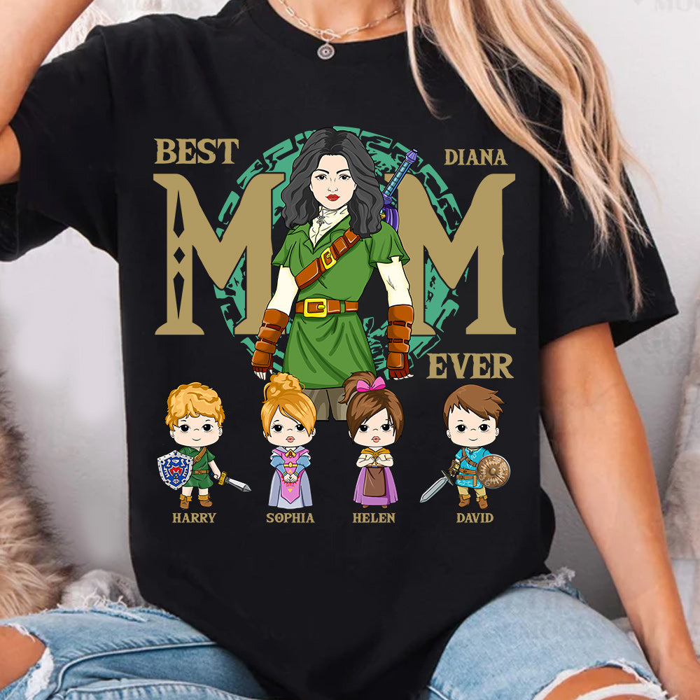 Best Mom Ever - Personalized Shirt Gift For Mom DO98