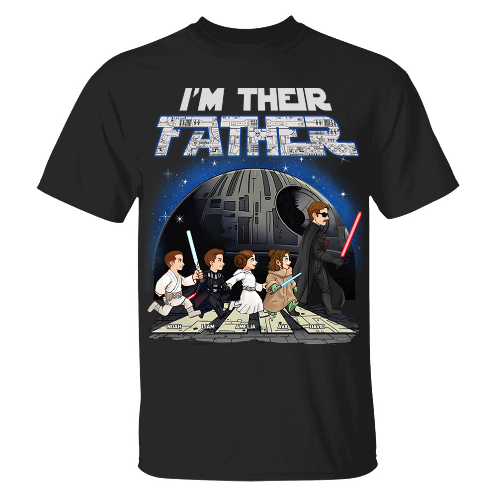 I Am Their Father - Personalized Shirt Gift For Dad Hv01