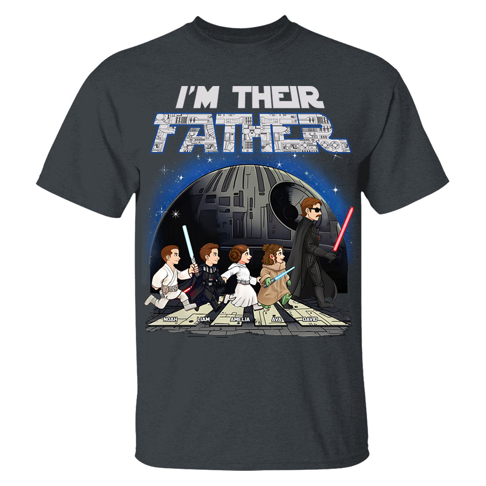 I Am Their Father - Personalized Shirt Gift For Dad Hv01