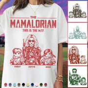 The Momalorian This Is The Way - Personalized Vintage Style Shirt For Mom (Mom/Dad Version) Nh00