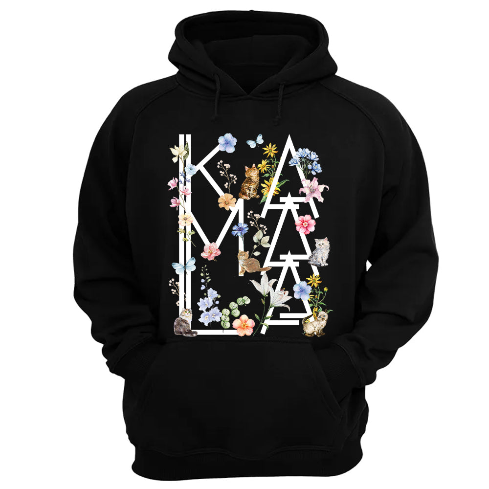 Botanical Cottagecore Cat Kamala Shirt