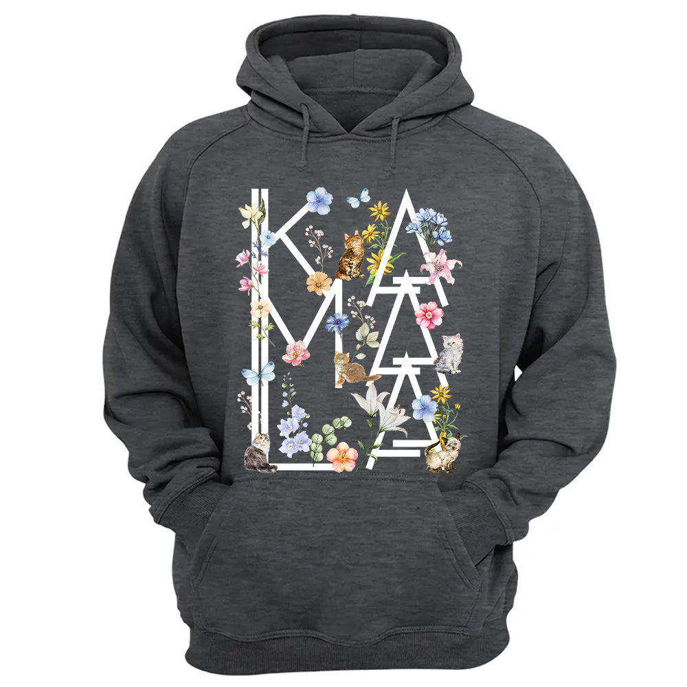 Botanical Cottagecore Cat Kamala Shirt