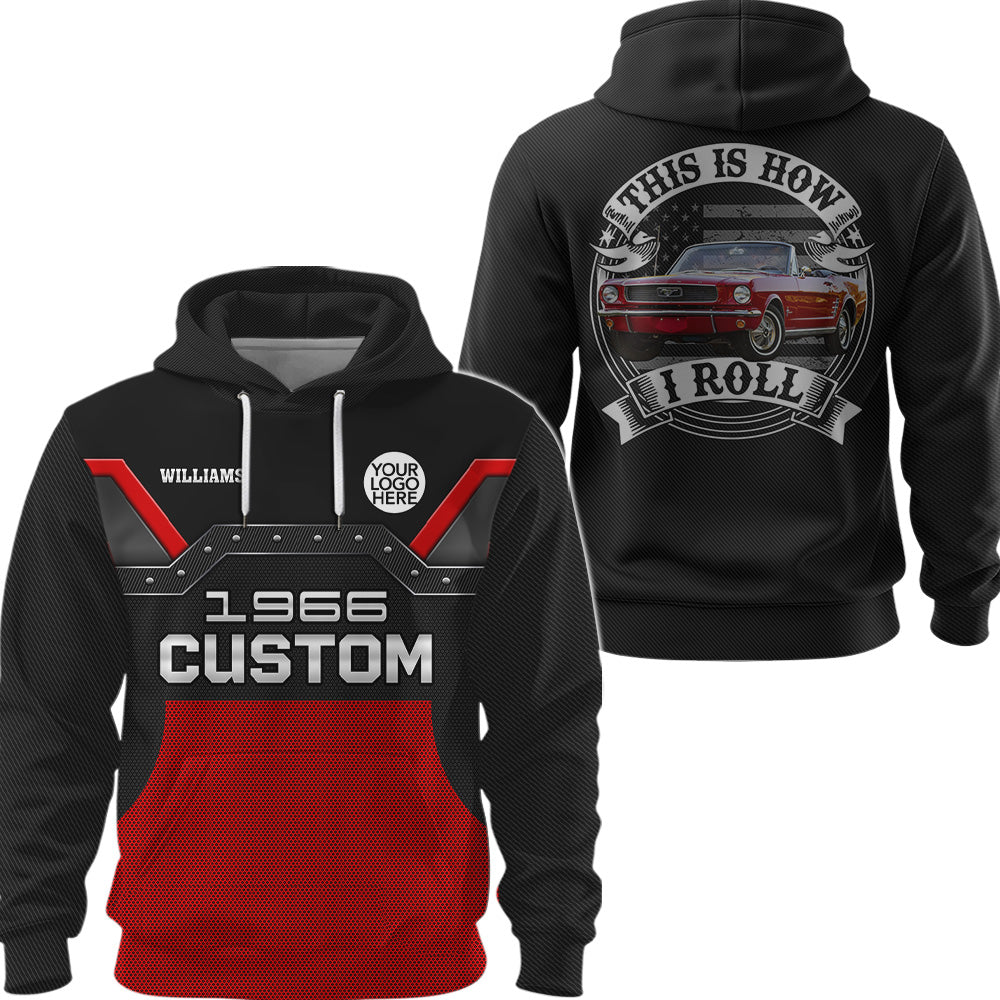 Personalized Photo Car Shirt - Gift for Father's Day, Car Lovers A2110