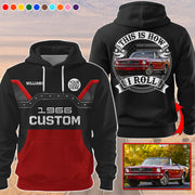 Personalized Photo Car Shirt - Gift for Father's Day, Car Lovers A2110