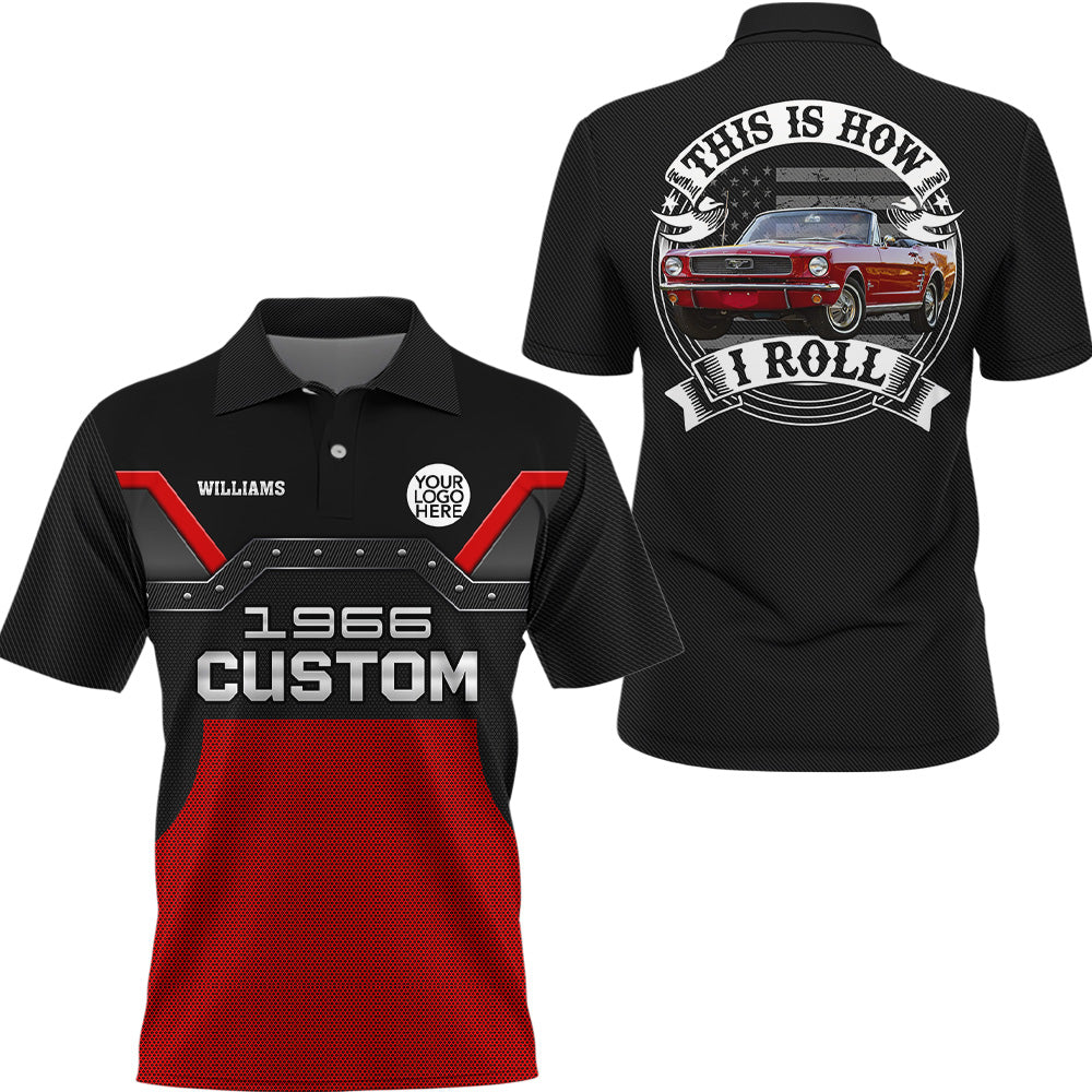 Personalized Photo Car Shirt - Gift for Father's Day, Car Lovers A2110
