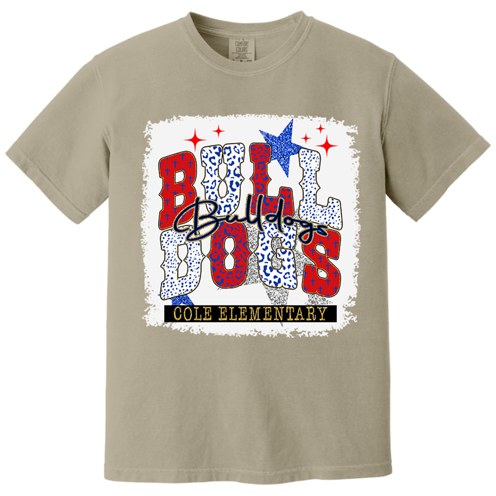 Personalized Gameday Shirt -  Custom Mascot Leopard Pattern - T-Shirt For Teacher NA04 DNG11