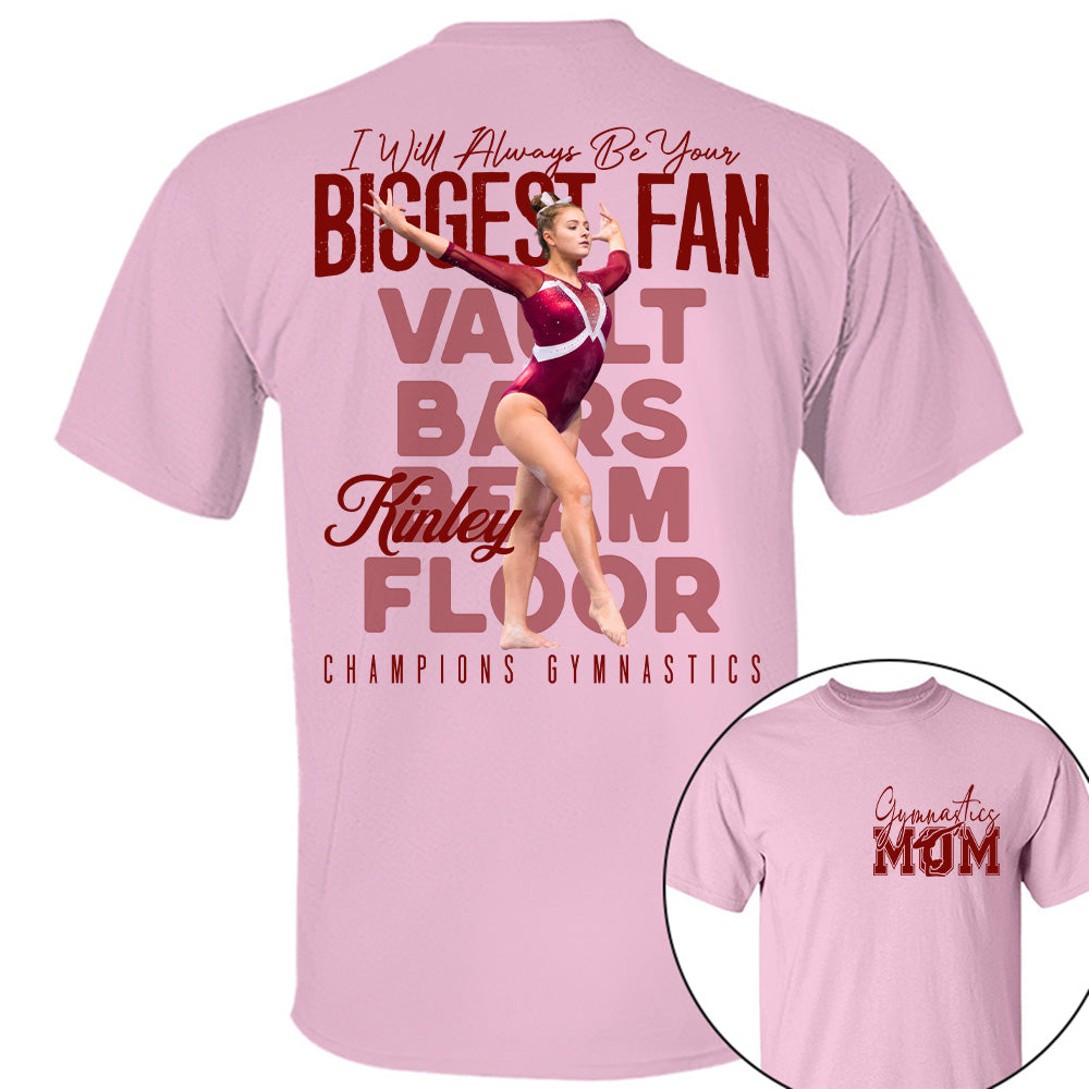That's My Girl -Custom Photo Gymnast Shirt - Gymnastics Mom, Dad, Family Shirt Vrs2 A2110