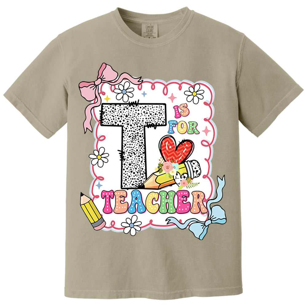 Preppy Teacher First Day of School Personalized Pre-k 1st/2nd/3rd/4th Grade,...Teacher Shirt A2110 Nh00