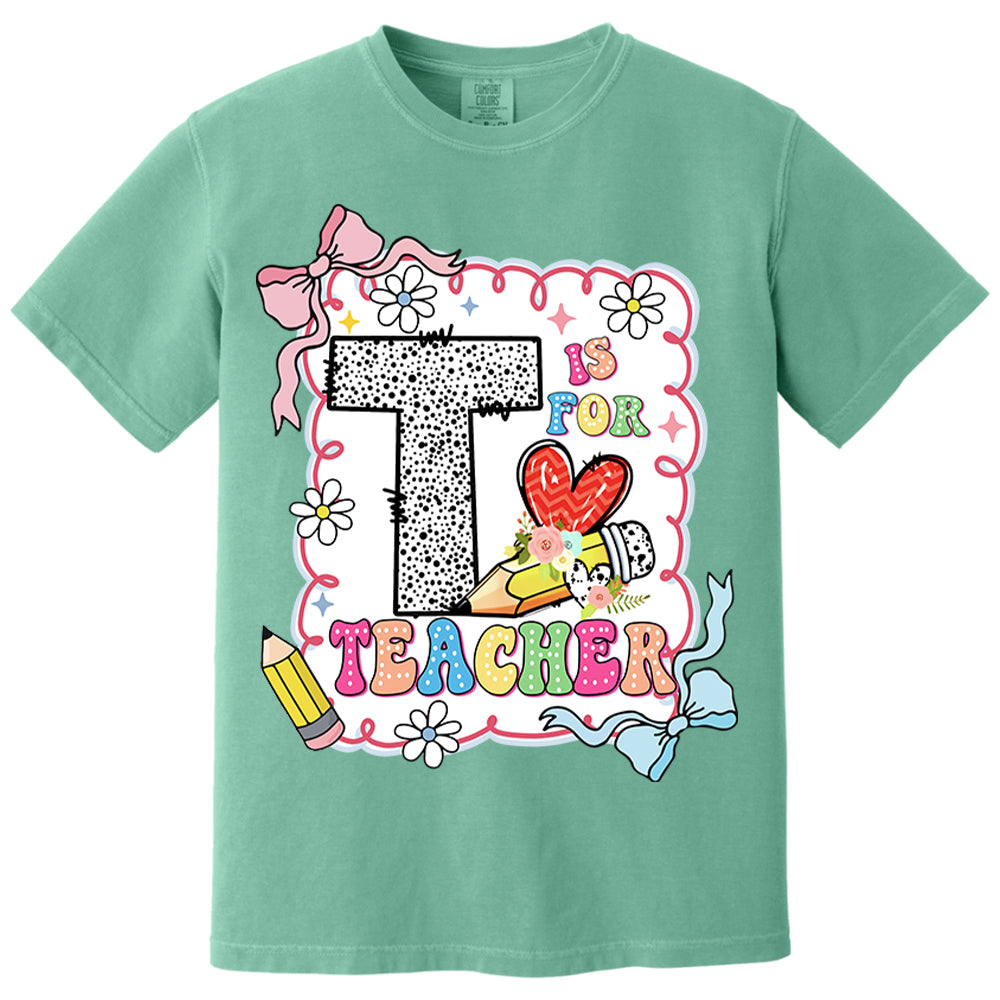 Preppy Teacher First Day of School Personalized Pre-k 1st/2nd/3rd/4th Grade,...Teacher Shirt A2110 Nh00