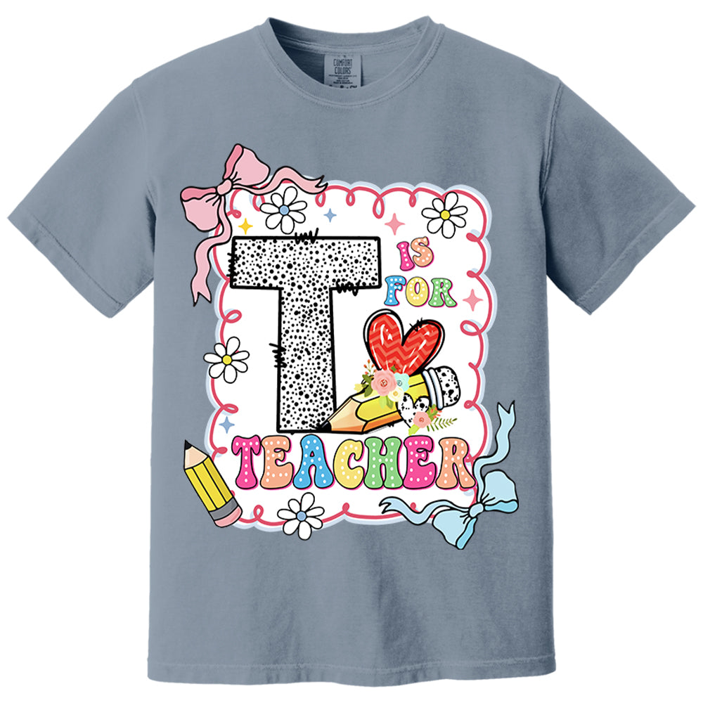 Preppy Teacher First Day of School Personalized Pre-k 1st/2nd/3rd/4th Grade,...Teacher Shirt A2110 Nh00