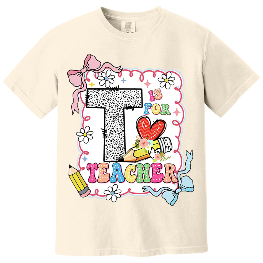 Preppy Teacher First Day of School Personalized Pre-k 1st/2nd/3rd/4th Grade,...Teacher Shirt A2110 Nh00