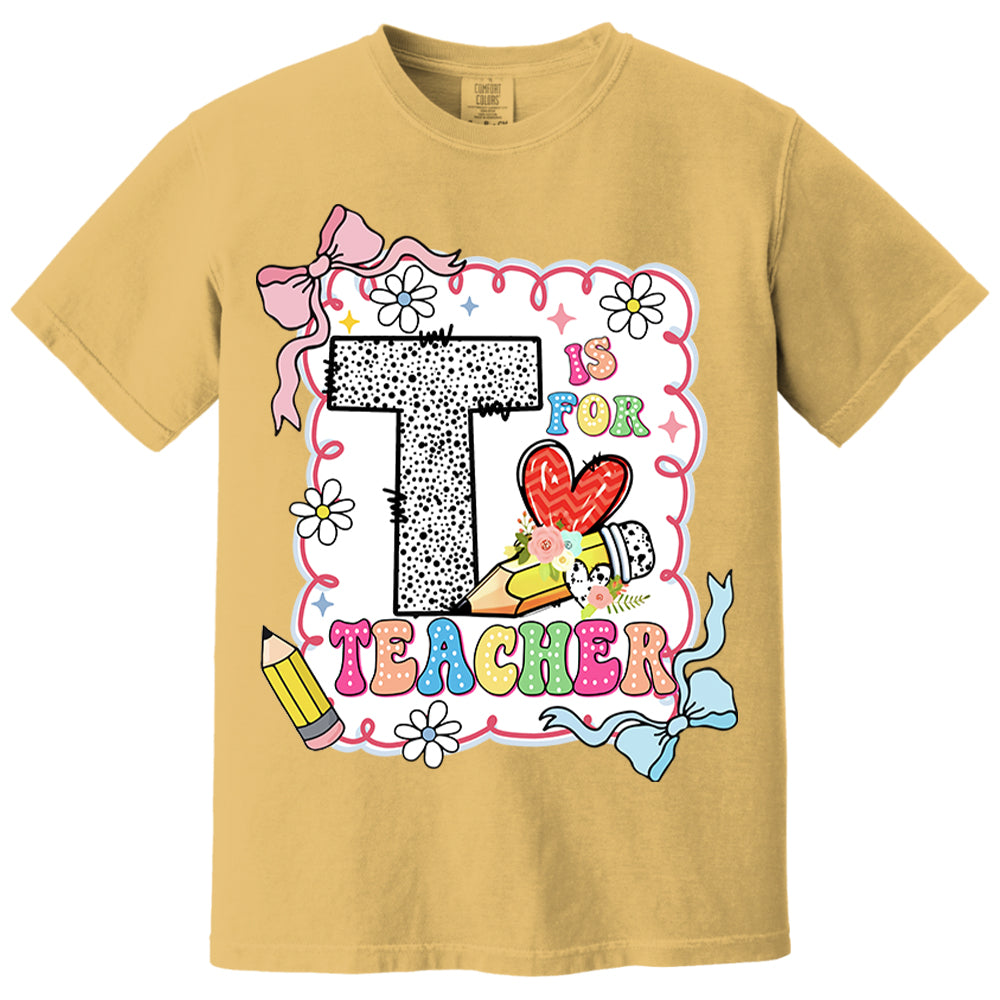 Preppy Teacher First Day of School Personalized Pre-k 1st/2nd/3rd/4th Grade,...Teacher Shirt A2110 Nh00