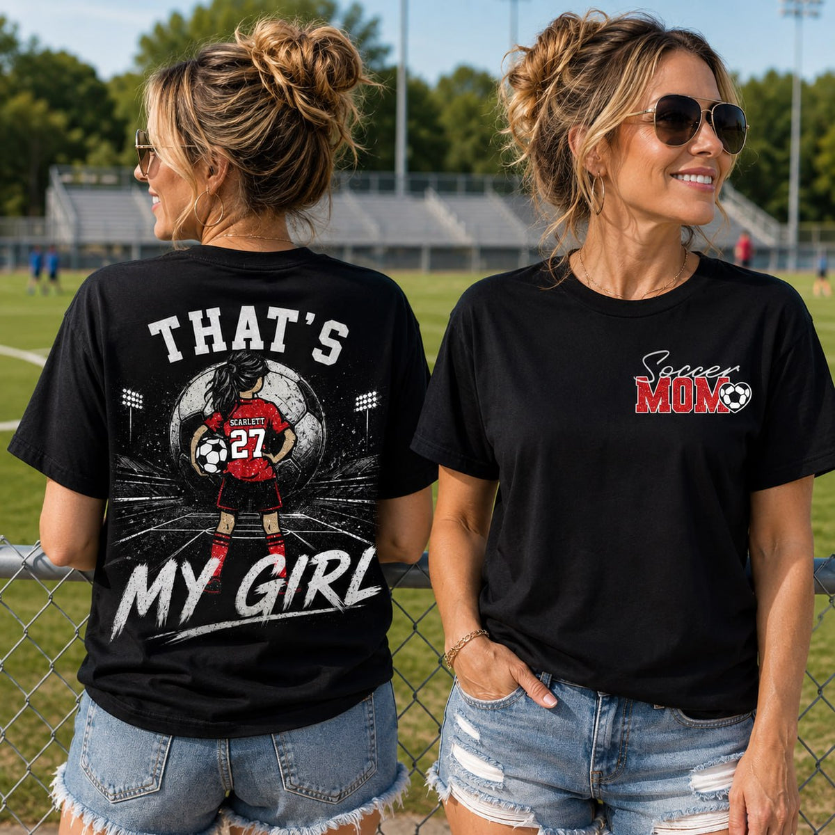 Personalized Soccer Mom Shirt, Custom Those Are My Boys T-Shirt, Team Name & Player Number Tee, Soccer Season Gift Na02 VH01
