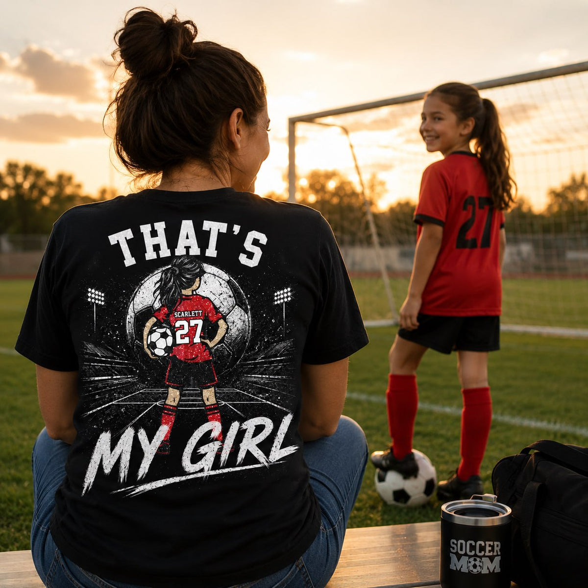 Personalized Soccer Mom Shirt, Custom Those Are My Boys T-Shirt, Team Name & Player Number Tee, Soccer Season Gift Na02 VH01