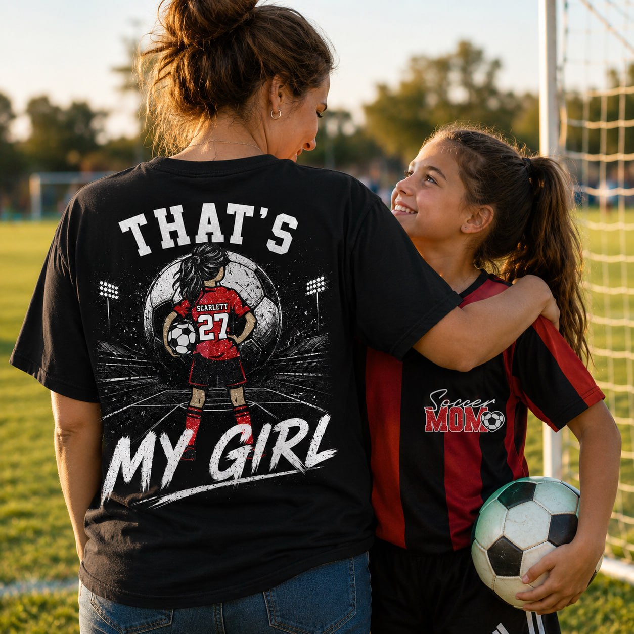 Personalized Soccer Mom Shirt, Custom Those Are My Boys T-Shirt, Team Name & Player Number Tee, Soccer Season Gift Na02 VH01