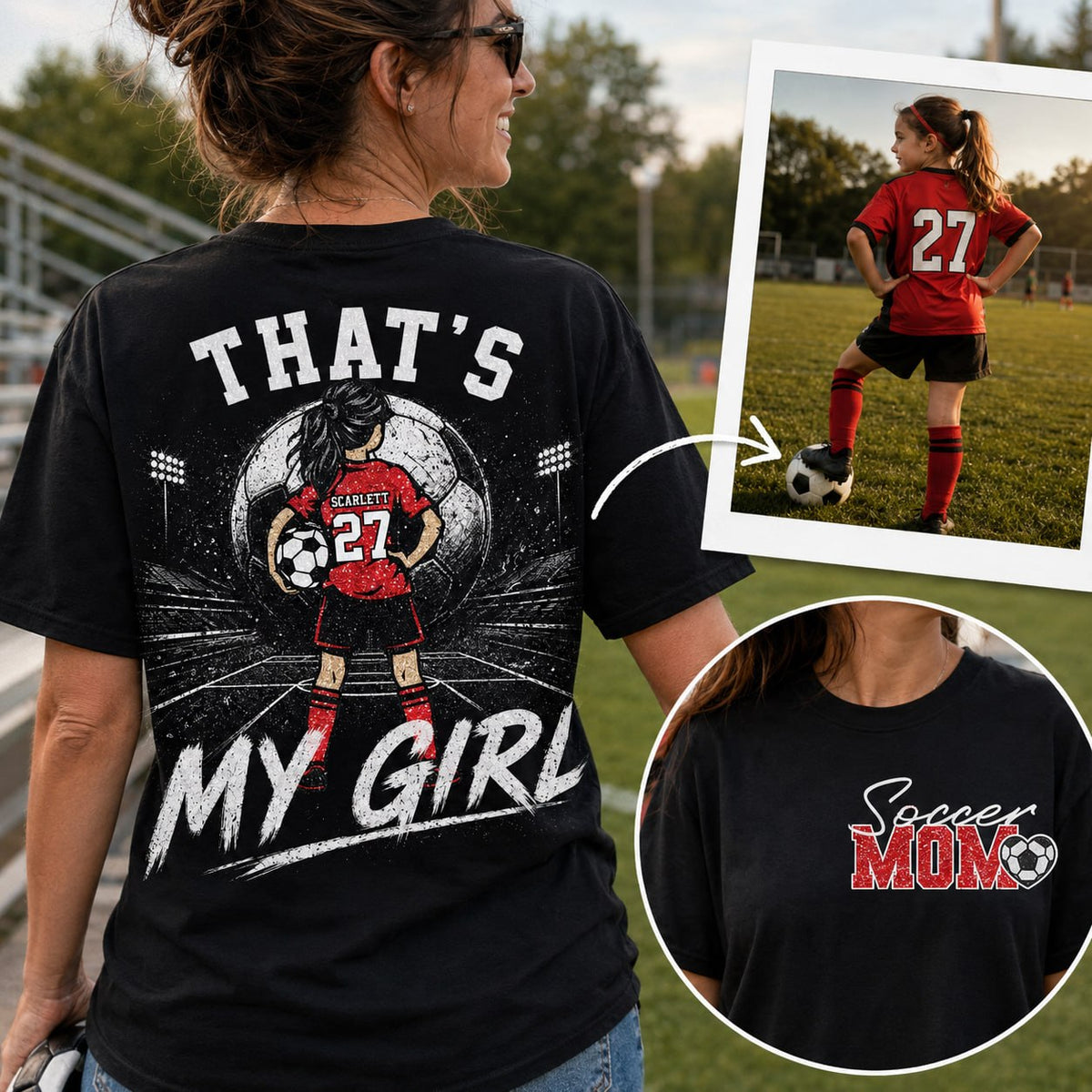 Personalized Soccer Mom Shirt, Custom Those Are My Boys T-Shirt, Team Name & Player Number Tee, Soccer Season Gift Na02 VH01