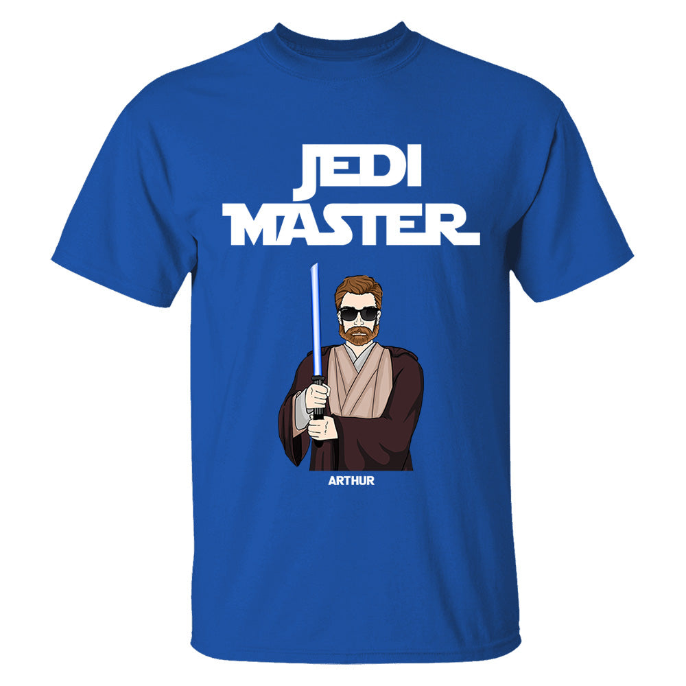 Jedi Master & Young Pandawan Personalized Matching Shirt - Father's Day Gift For New Dad